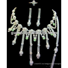 Rhinestones boda joyería nupcial conjunto (GWJ12-085)